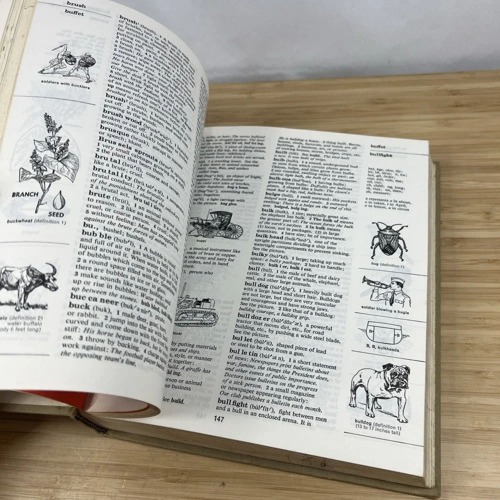 Vintage Book - 1968‎ Thorndike Barnhart Star Edition Beginning Dictionary